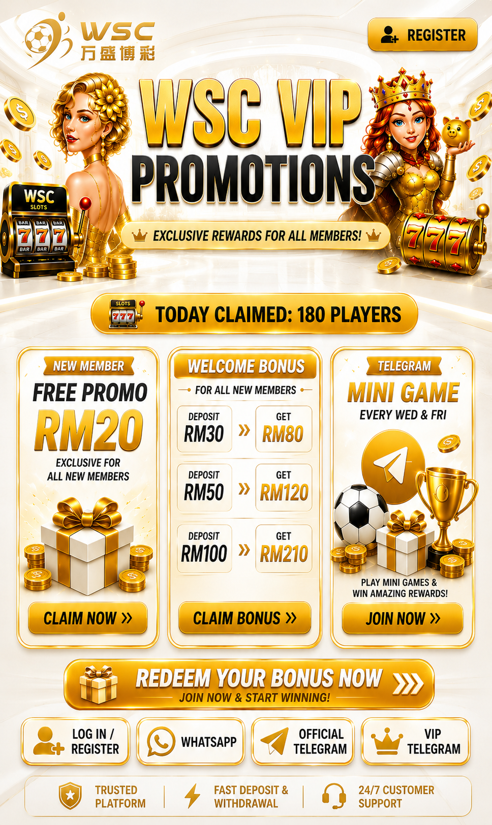 WSC VIP Promotions